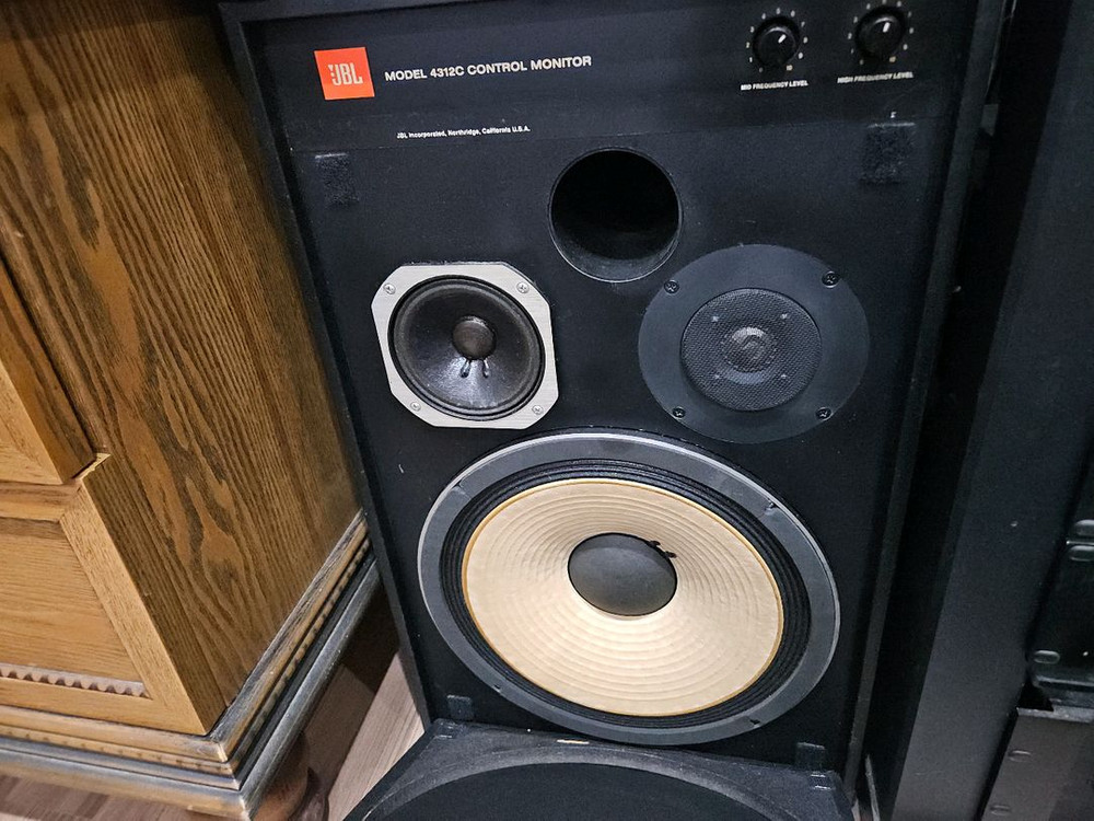 JBL 4312C 스피커 + SAE a502 오디오 시스템 세트 이미지