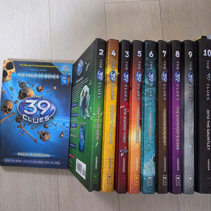 잠수네영어 39clues 책+정품cd