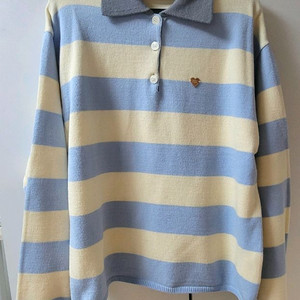 한삐우 니티드 럭비카라 니트F 5566