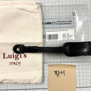 루이지 레더 with Pad 카메라 핸드스트랩