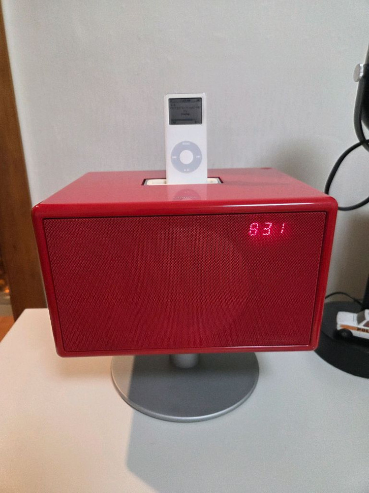 제네바s 레드색상 스피커 아이팟 나노1세대 일괄팝니다 이미지