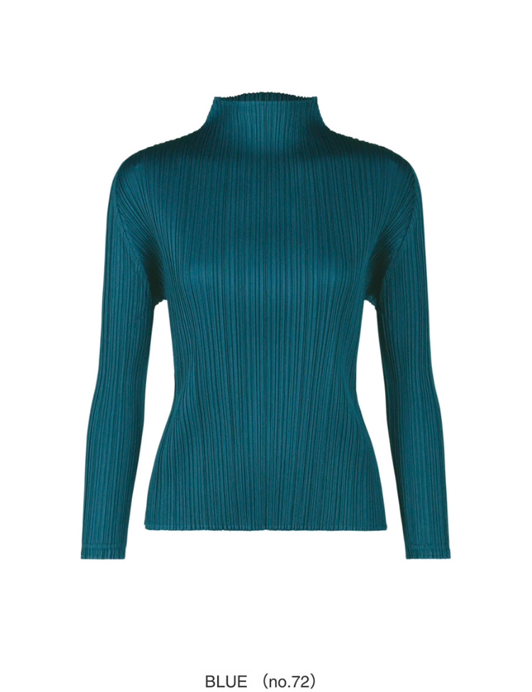 강민경님 착용)플리츠플리즈 랩스커트 JAM 블루 세트~--3