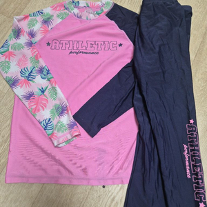 여아 래쉬가드 세트 롤리트리 150