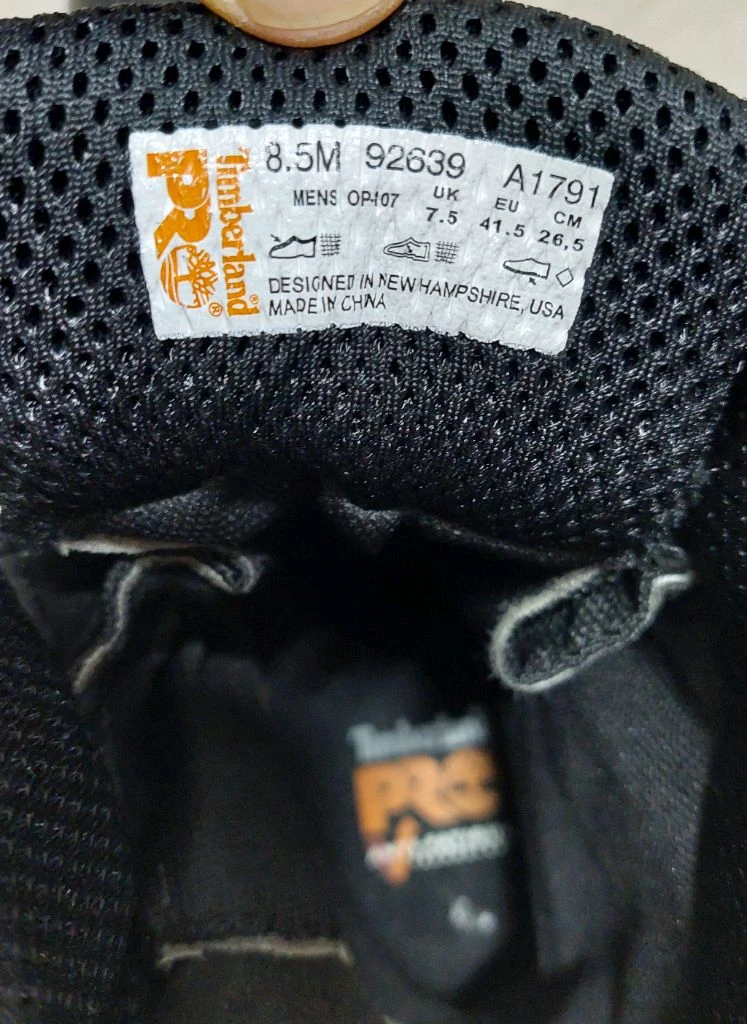 팀버랜드 프로 전술 택티컬 부츠 8인치 255~265mm 이미지