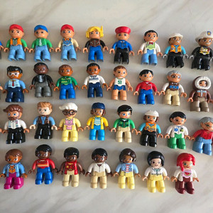 레고듀플로 정품 다양한 피규어 38개