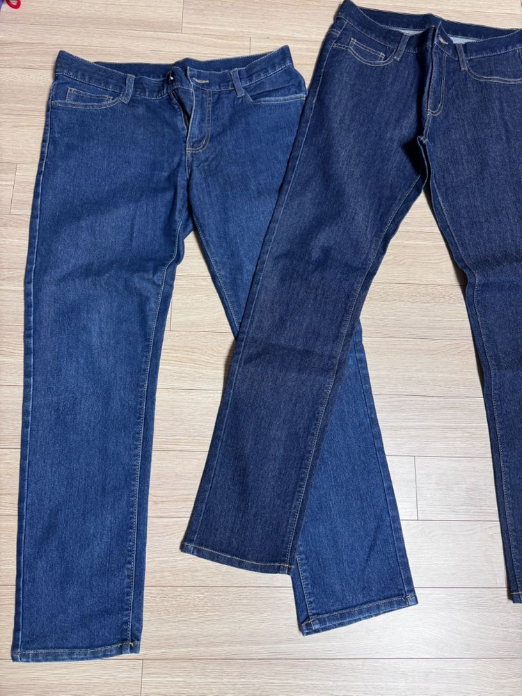 미사용 새제품 ))청바지 여름용 데님 생지--0