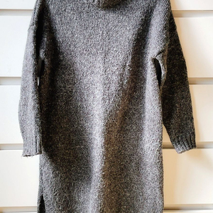 그레이 롱니트 박시원피스 니트원피스