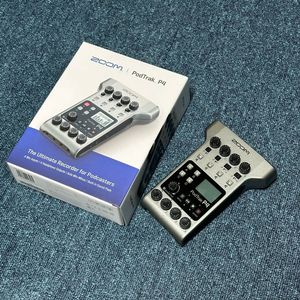 Zoom PodTrak P4 줌 팟트랙 p4 팟캐스트 레코더 풀박스