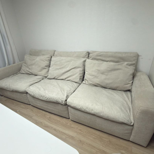 1/25 마감) 한샘 포네플러스 패브릭소파 4인용 - 부산