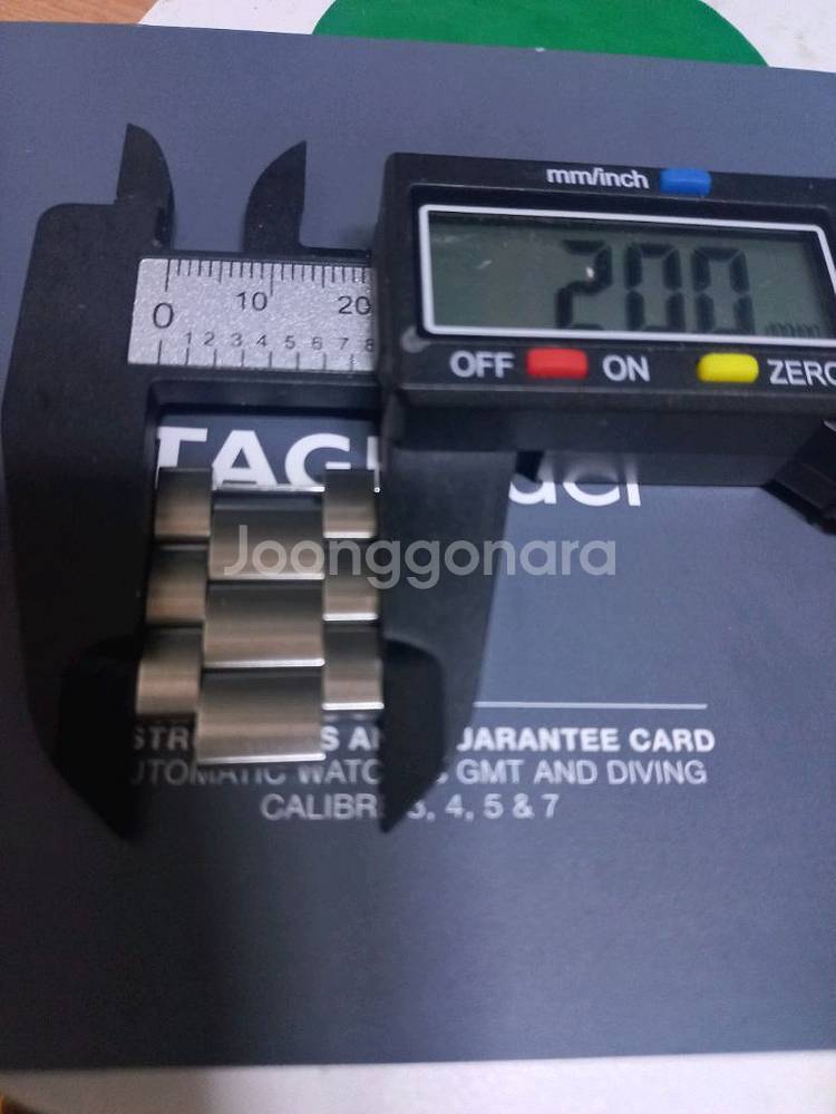 태그호이어 포뮬러 여분줄 여분코 시계줄--3