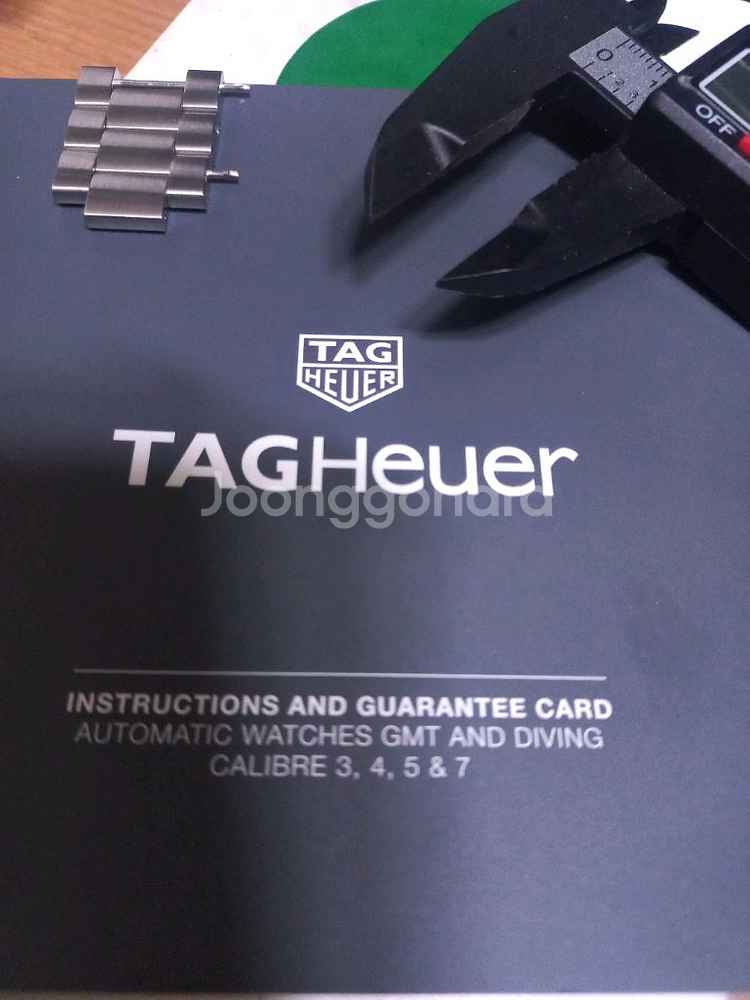 태그호이어 포뮬러 여분줄 여분코 시계줄--4