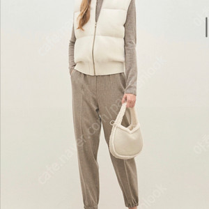 더캐시미어 구스다운 니트 베스트 85