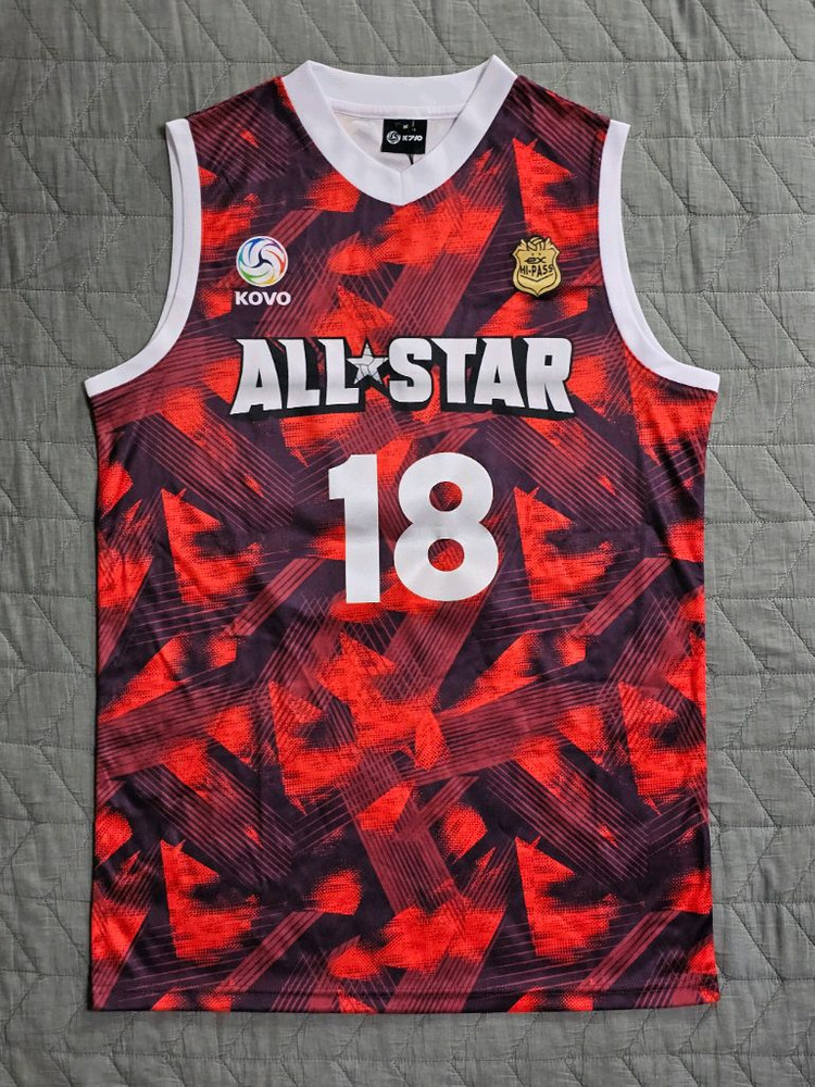 한국도로공사 하이패스 배구단 김세빈 올스타 친필 싸인 유니폼 이미지