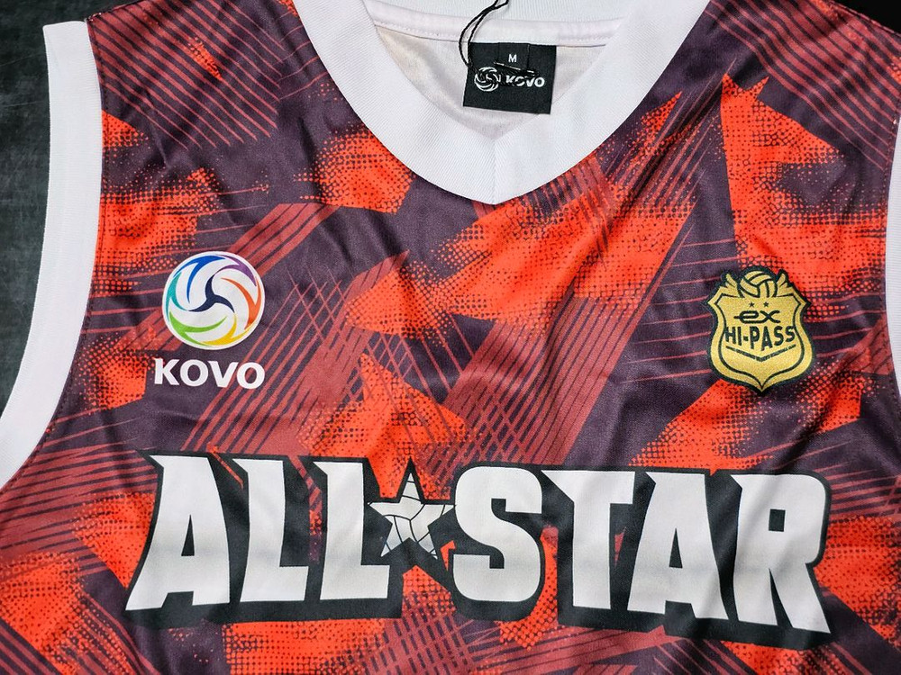 한국도로공사 하이패스 배구단 김세빈 올스타 친필 싸인 유니폼 이미지