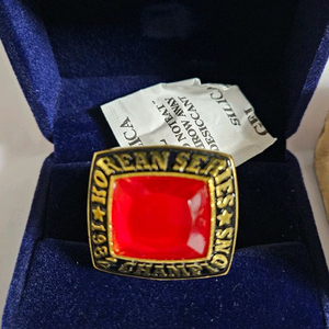 두산베어스 1982 원년 우승반지 (레플리카)