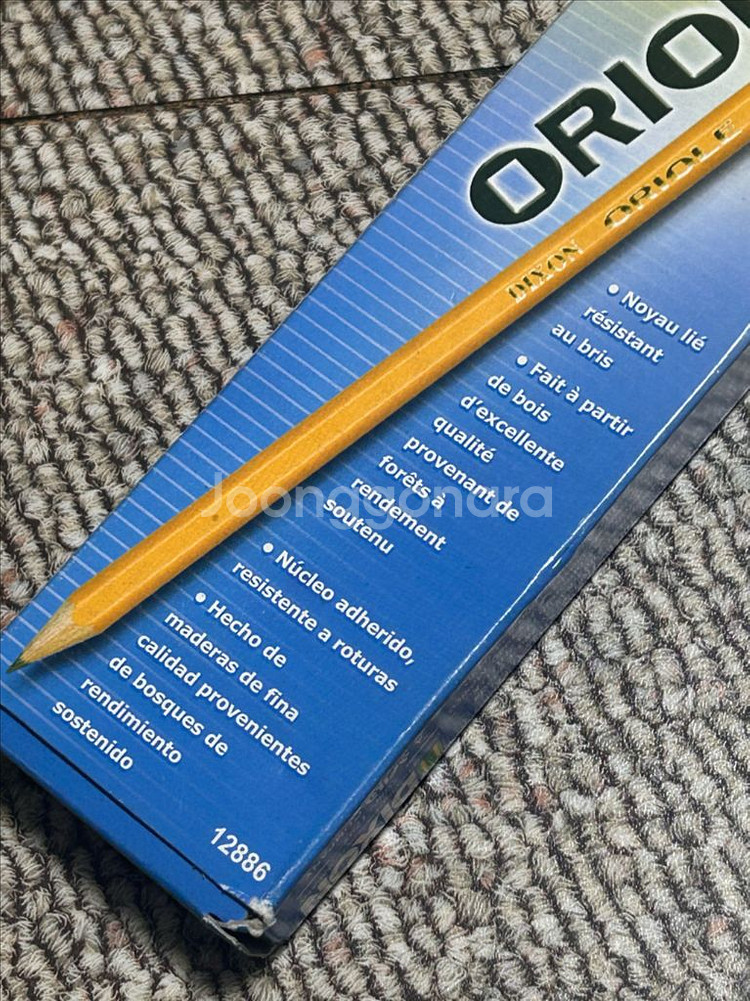 빈티지 연필 딕슨 오리올레 12 자루--3