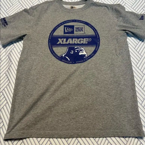 (L) 엑스라지 x 뉴에라 반팔 티셔츠