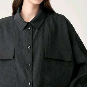 더캐시미어 크링클 돌먼 슬리브 자켓 82 새상품