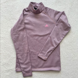 아디다스 웜업 긴팔 티셔츠 퍼플