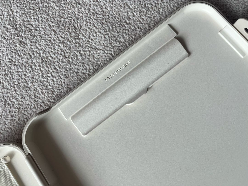 스타벅스 캐리어형 노트북 가방--5