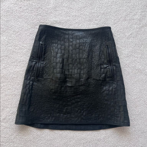 아크네 양가죽스커트