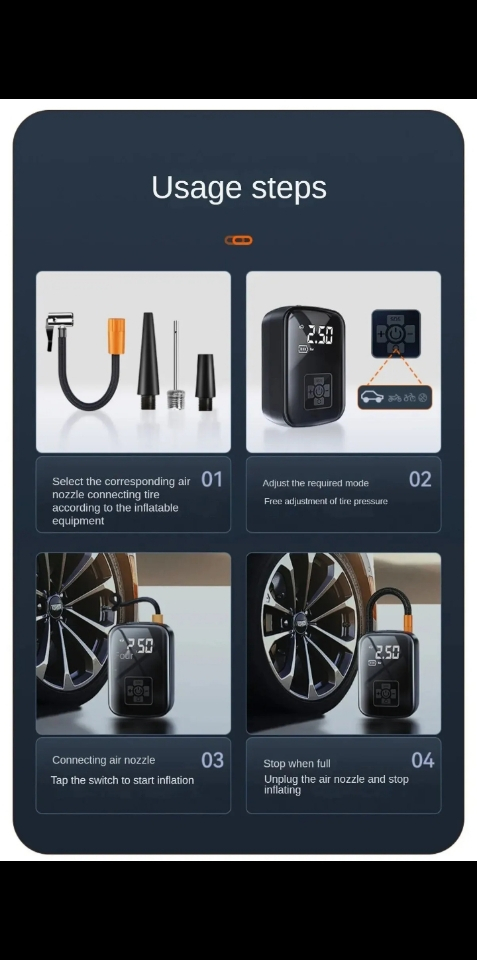 [특가새제품]자전거펌프 공기주입기 차량용펌프--6