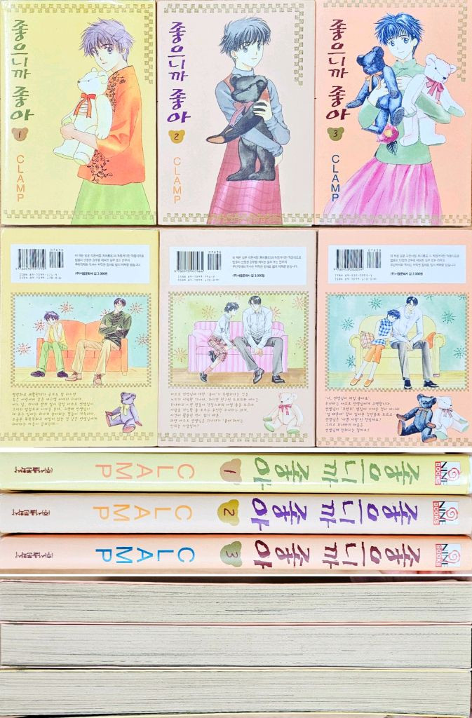 CLAMP 클램프 세트 카드캡터 사쿠라 완전판 xxx 홀릭 츠바사 쵸비츠 고전 체리 코바토 성전 엔젤릭레이어 애니--5