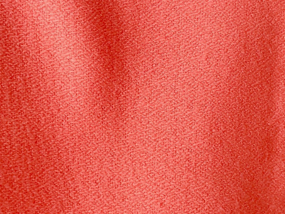 예쁜 코랄 핑크 소프트 머플러 태슬 목도리 이미지