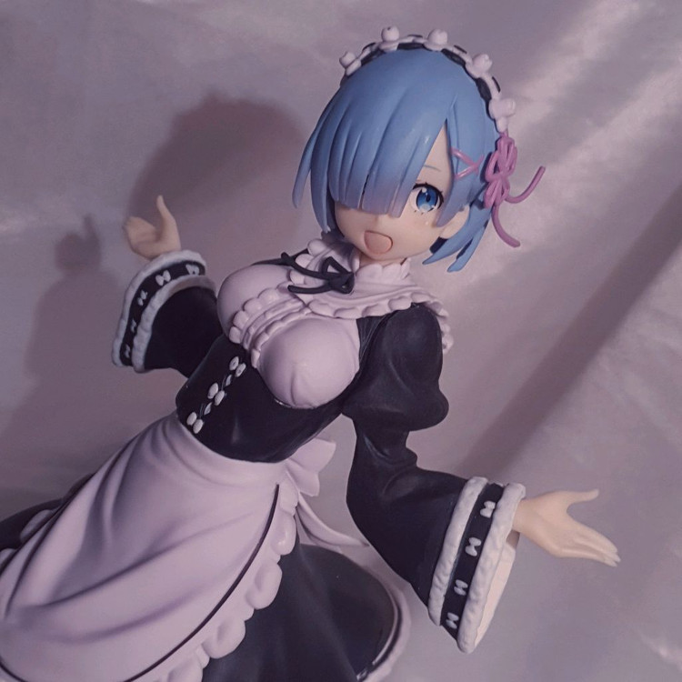 리제로 렘 오리지널 메이드 미소녀 피규어 이미지