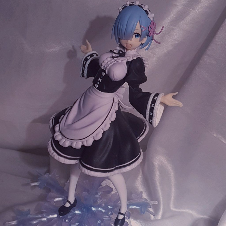 리제로 렘 오리지널 메이드 미소녀 피규어 이미지