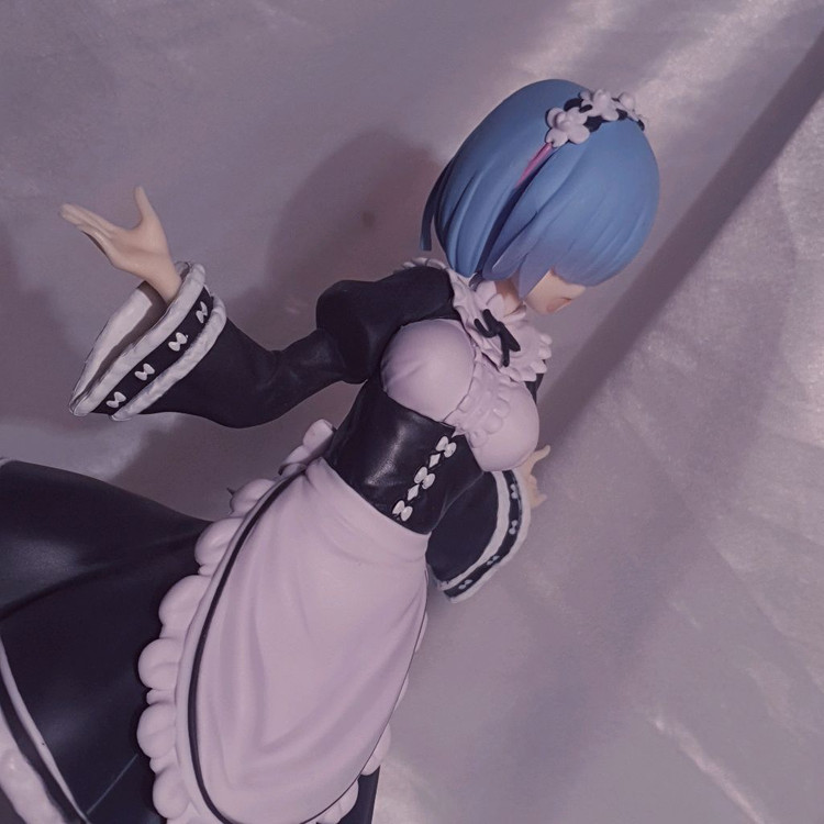 리제로 렘 오리지널 메이드 미소녀 피규어 이미지