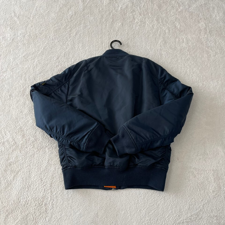 L 알파인더스트 MA1 네이비 봄버 자켓 이미지