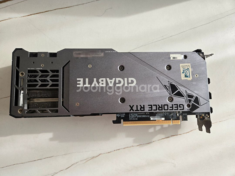 GIGABITE RTX 3070 그래픽카드 3팬--2