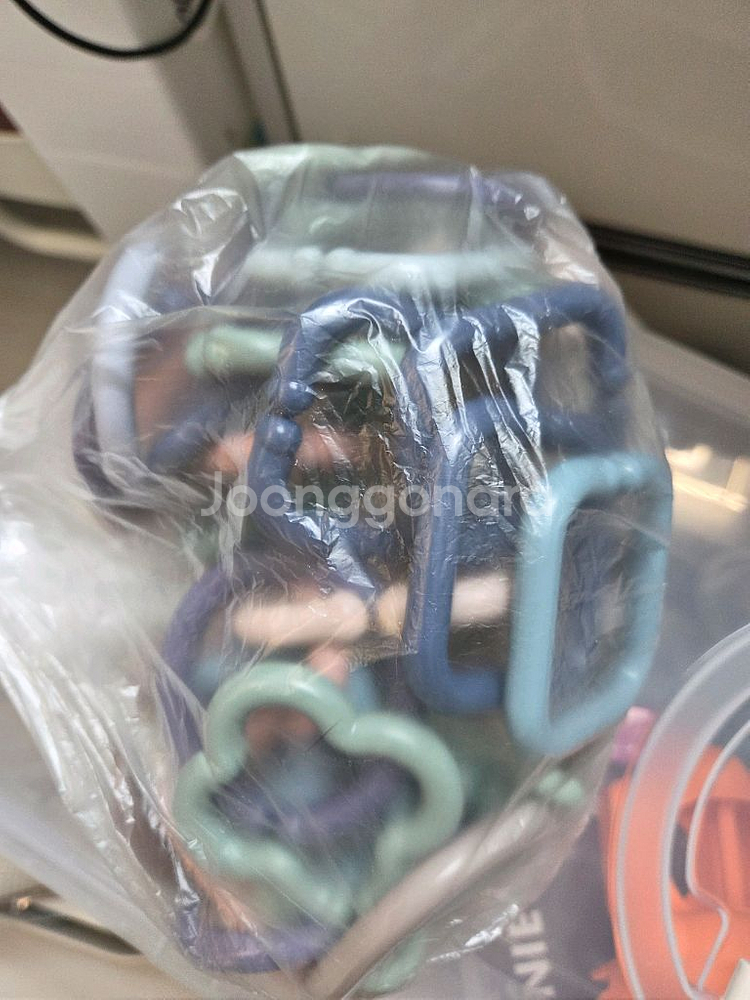 새상품 2세트 일괄판매 마더케이 고리장난감 아기 유아--9