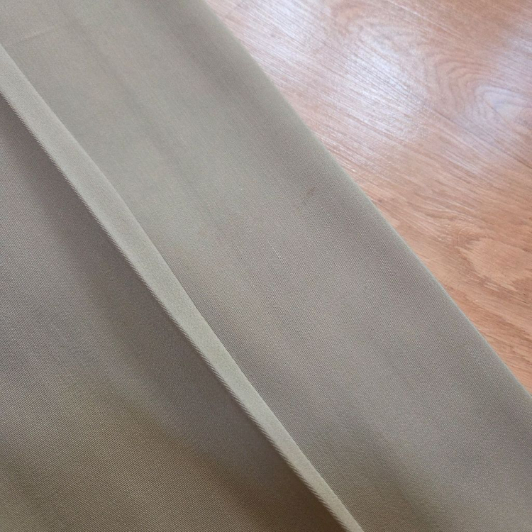 버버리 런던 베이지 플리츠주름 롱스커트치마--5