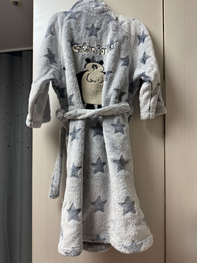 리미떼두두 아동 샤워가운 목욕가운 M 5-6세--1