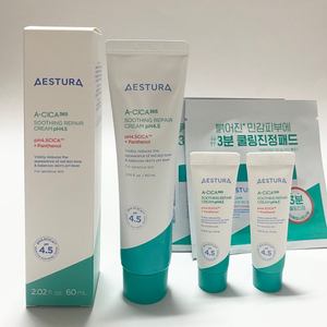 에스트라 에이시카 크림 총80ml + 패드4매