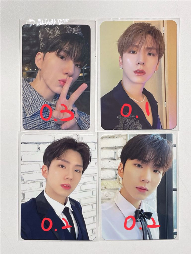 몬스타엑스 monsta x 포토카드 판매--1