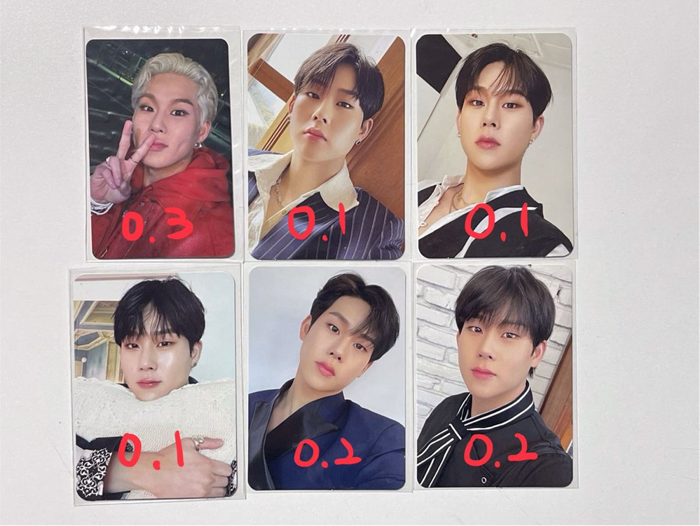 몬스타엑스 monsta x 포토카드 판매--2