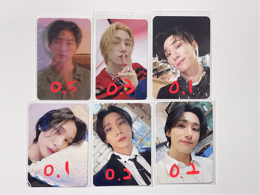 몬스타엑스 monsta x 포토카드 판매--3