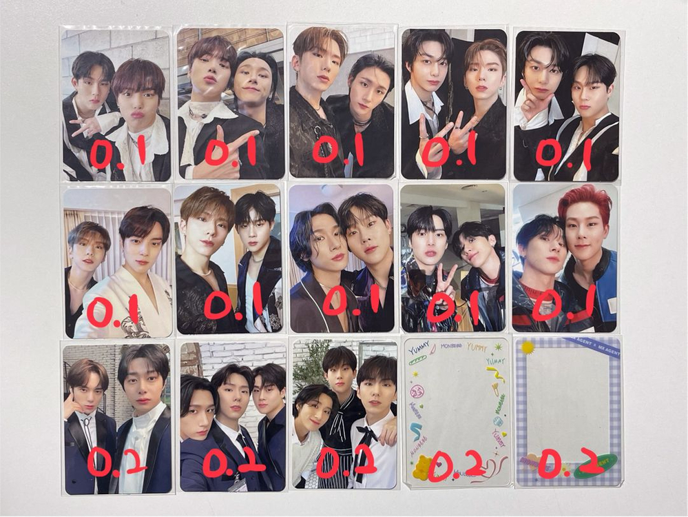 몬스타엑스 monsta x 포토카드 판매--4