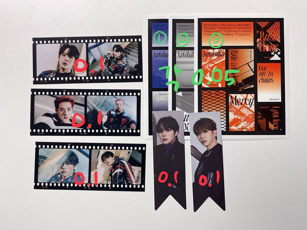 몬스타엑스 monsta x 포토카드 판매--6
