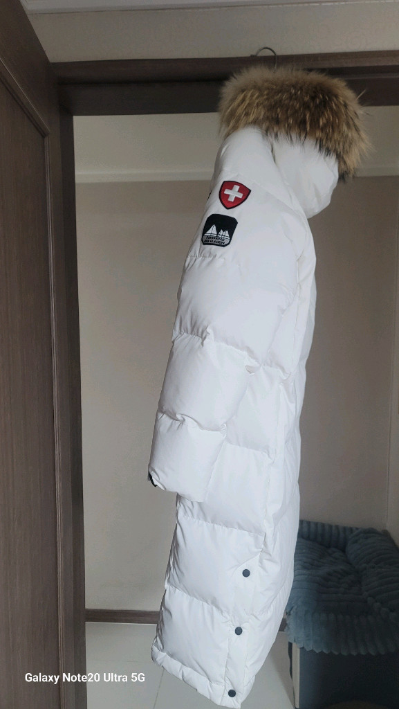 다이나핏 코볼트 캄피로 히말라야 화이트 롱패딩 L(100) 이미지