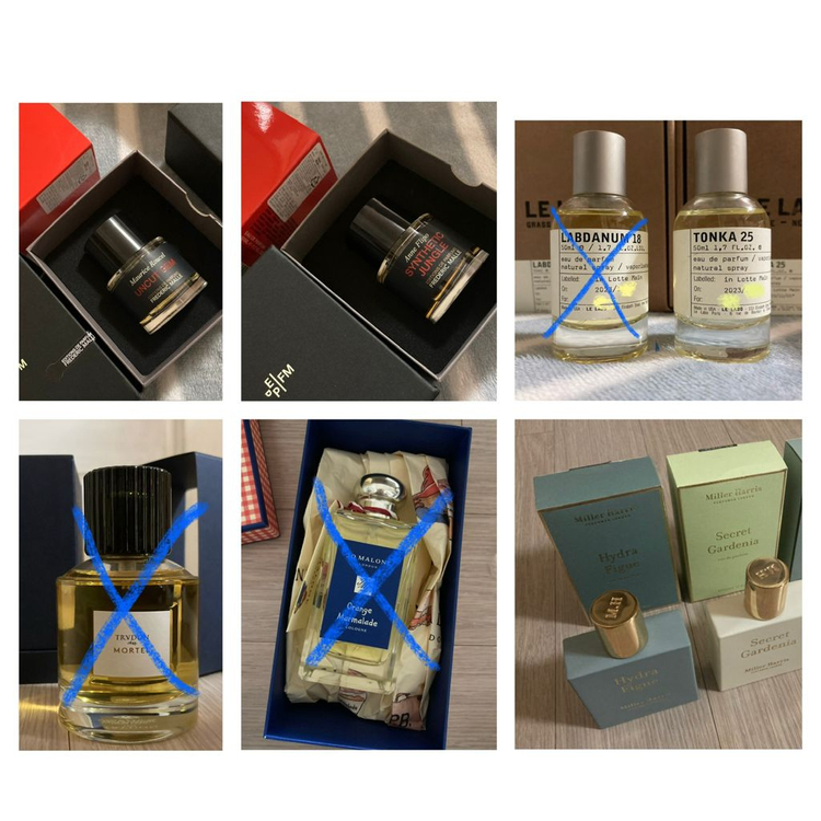 향수 미니어처 -아쿠아디파르마 랑콤 빅토리아시크릿 사라제시카 까사렐 폴로 이브로쉐 이미지