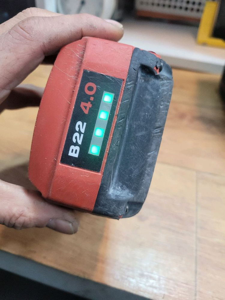 힐티배터리B22 4.0AH 매거진배터리 신형 개당가격 이미지