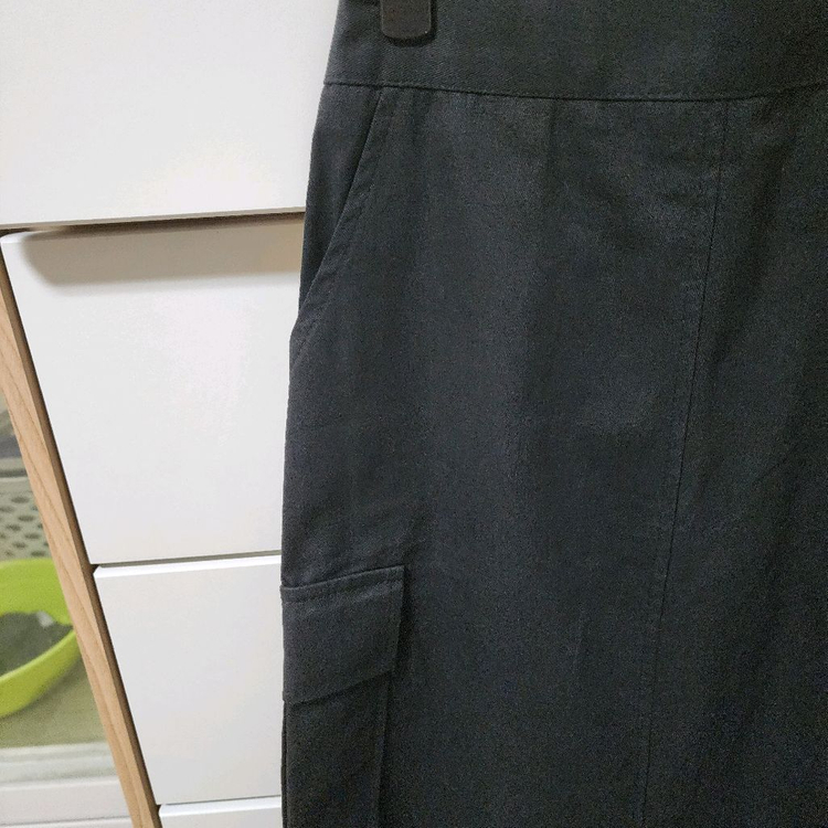 (새상품) 카고 롱스커트--2