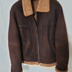 인디안 리얼 양가죽 양털 시어링 무스탕 95표기 100정사이즈 상태굿 b3 톰하디