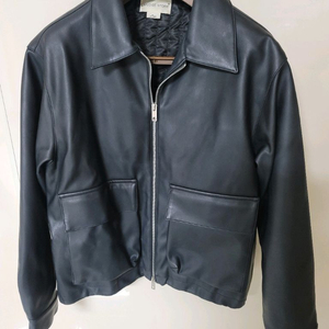 라퍼지스토어 버핑 가죽자켓 무광블랙 L 105정사이즈 상태굿