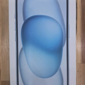 [미사용] 아이폰15 128G 블루 단순개봉 정상해지