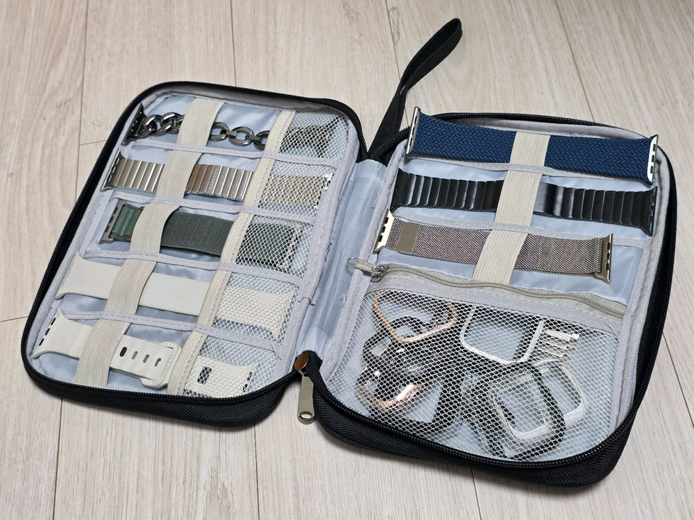 애플워치7 에르메스 45mm 스테인레스 LTE최저가로 판매합니다 (정품스트랩 다수 포함) 이미지